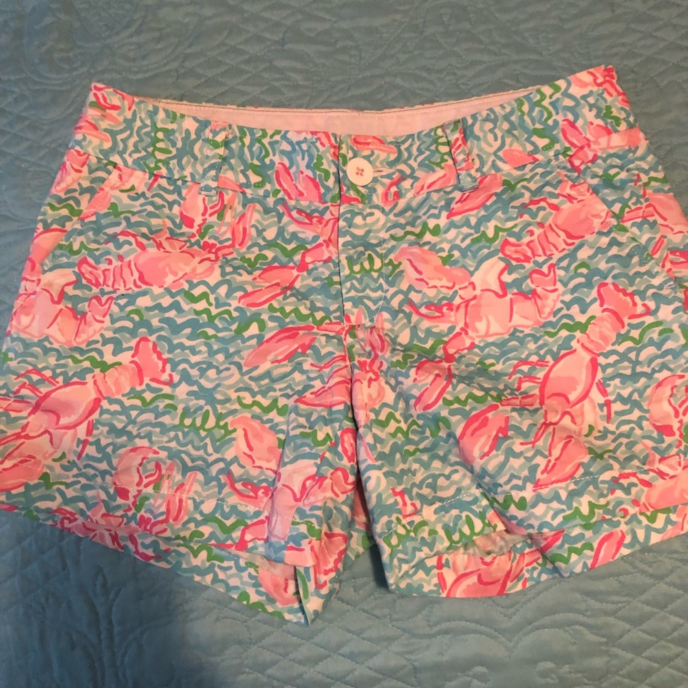 Lilly Pulitzer Lobstah Roll Callahan shorts